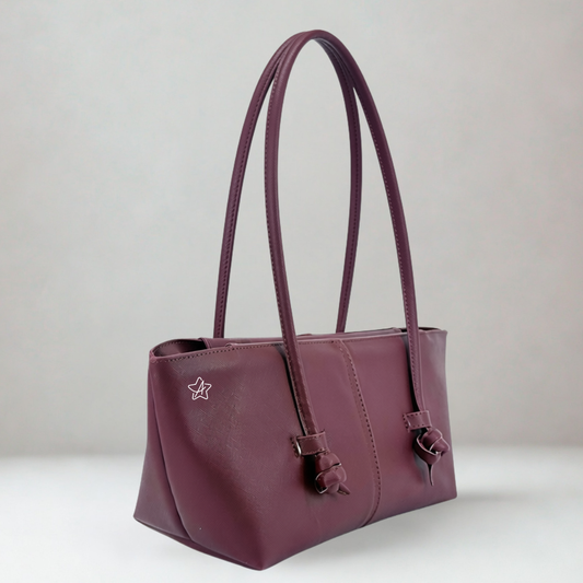 Bolsa Baguette Mía De Moda Para Mujer Asa Larga Diseño Minimalista