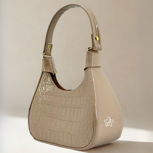Crossbody Chica Gina en Acabado Charol