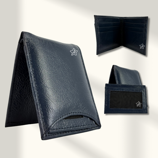 Cartera con tarjetero lateral