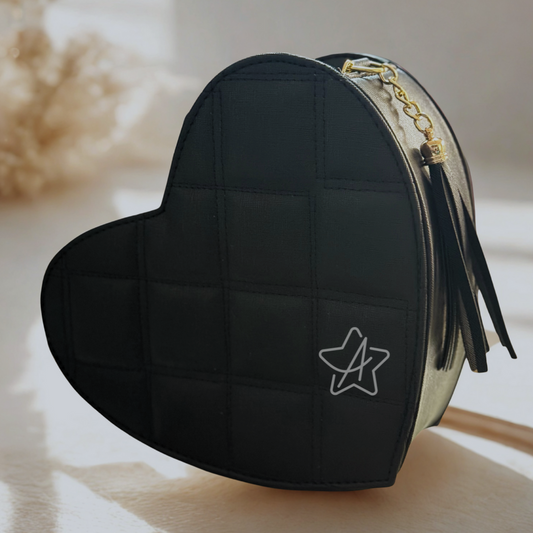 Crossbody Mediana Edna en Forma de Corazon