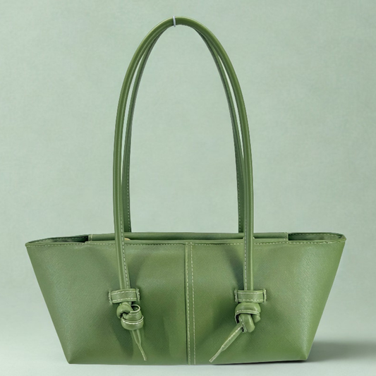 Bolsa Baguette Mía De Moda Para Mujer Asa Larga Diseño Minimalista