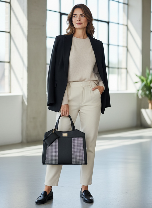 Bolsa Mediana Miranda para Mujer con Cierre Superior